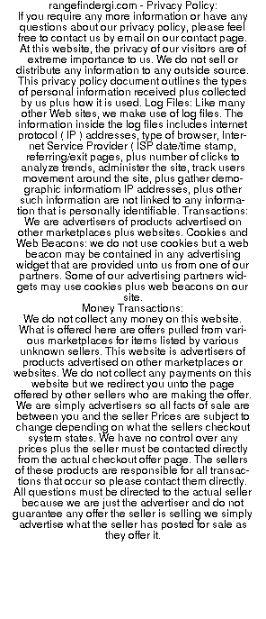rangefindergi privacy