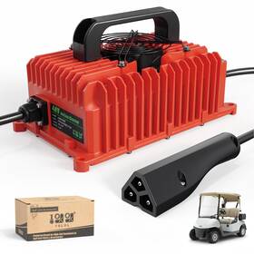 Ele-t010-k 10l0l Smart Golf Cart Battery Charger For Ezgo Txt And Rxv 15 Amp 48 Volt