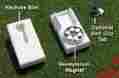 13338 Quick Clip Single Magnet Black Gps New System For Golf Carts 840254114548
