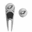 1714330-505 Wincraft Philadelphia Eagles Divot Tool Ball Marker Hat Clip Set 043662470002