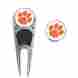 1742431-505 Wincraft Clemson Tigers Divot Tool Ball Marker Hat Clip Set 043662539716