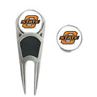 1742450-505 Wincraft Oklahoma State Cowboys Divot Tool Ball Marker Hat Clip Set 043662539891