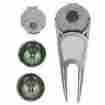 1940368-505 Wincraft Milwaukee Bucks Divot Tool Ball Marker Hat Clip Combo Gift Set Nba
