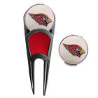 1943577 Wincraft Arizona Cardinals Divot Tool Ball Marker Hat Clip Combo Gift Set