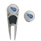 1943580-505 Wincraft Tennessee Titans Divot Tool Ball Marker Hat Clip Combo Gift Set