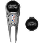 1948870-505 Wincraft San Antonio Spurs Divot Tool Ball Marker Hat Clip Combo Gift Set 043662896512