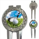 19825115 Blue Skies Plus In Golf Ball Marker Divot Tool And