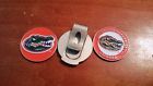 2-golf University Florida Hat Awesome Ball Gators Markers " Magnetic 1 Clip
