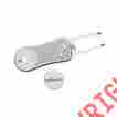 2267481 Unbranded White The Players Switch Fix Divot Repair Golf Tool