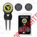 6375564 25645 Team Golf West Virginia University 3 Sign Divot Magnetic Ball Marker Pack 637556256454