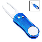 43235-44345 All Metal Foldable Golf Divot Tool Pop Up 796752236179