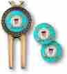 6660844 60684 Nwtm New U.s Coast Guard Golf Divot Tool And Ball Marker Set 666084606844