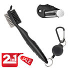 636431865439 Unbranded Retractable Golf Club Cleaning Brush Clip Groove