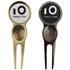 661083987901 Finger Ten Golf Divot Tool With Ball Marker