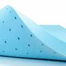 793740553133 Subrtex Inch Memory Foam Mattress Topper Ventilated Gel