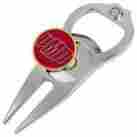 Lw-c03-mdb-htdt 859648004563 Hat Trick Openers Lot Of 2 5 In 1 Golf Divot Tool Minnesota Duluth Bulldogs New