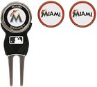 96445 Team Golf Mlb Miami Marlins Divot Tool Pack With Ball