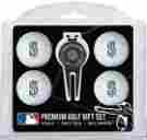 6375568 97406 Ball Divot Tool Golf Gift Team Seattle Mariners New Mlb 4 Set 637556974068