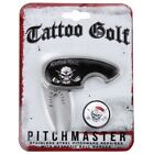 A027-c Tattoo Golf Christmas Pitchmaster Divot Tool Ball Marker