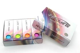Accufli 695761020284 Max Soft Golf Balls Crystal 12-pack