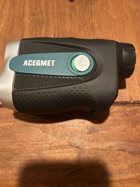 650yd Acegmet 008678940499 Golf Rangefinder With Slope On/off Black