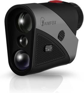 A300 Aimfox 791684160677 Golf Yardage Rangefinder With Slope Switch Rubber Surface Mini Portable