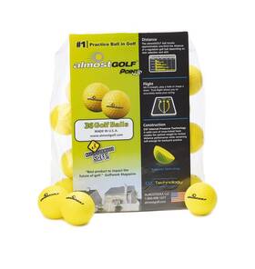 Almostgolf 753340628389 Practice Golf Balls For Training. Made By Almostgolf. Feel Solid Contact