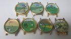 Assorted Lot Of Golf Theme Wrist Watches Varied
