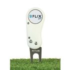 Automatic Divot White Golf Lite Tool Opening Flix - Marker Ball