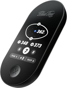 M0026 Blue Tees Ringer Golf Gps Touchscreen Magnetic Rangefinder Device Black