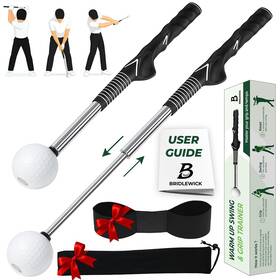 Bridlewick 770036809089 Tempo Stick Golf Retractable Swing Training Aid Right Handed Telescopi