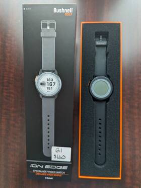 362130 Bushnell Ion Edge Gps Rangefinder Golf Watch Black