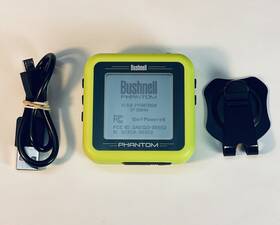 368824 Bushnell Excellent Phantom 1 Golf Gps Rangefinder - Yellow Green With Usb Cable