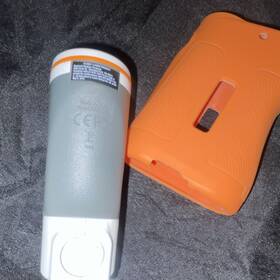 Bushnell Dg8505bl Golf Laser Rangefinder Gray/white With Orange Protective Case