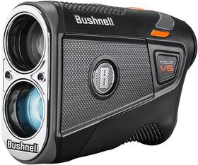Bushnell Golf 744110031973 Tour V6 Laser Rangefinder Patriot Pack Visual Jolt Flag Locking