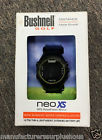 Bushnell Neo Xs Gps Golf Watch Black 636156014433