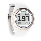 Bushnellgolfrangefinder8324 28324 Bushnell Golf Rangefinder Watch White Gps Finder Accurate Range Distances Timer 095229028324