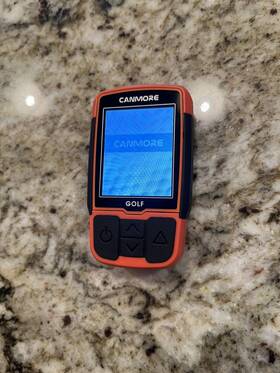 Hg-200 Canmore Golf Gps Handheld Rangefinder Orange