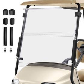 Ezcl92 Cartalia Clear Golf Cart Windshield 3/16 Inch 5mm Thicken For 2014-up Ezgo Txt 41.42 W
