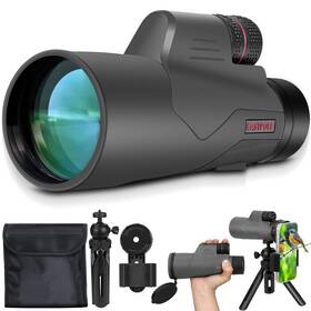 1256-m6 Celticbird Monocular 12x56 High Power Telescope For Adults With Smartphone Ada