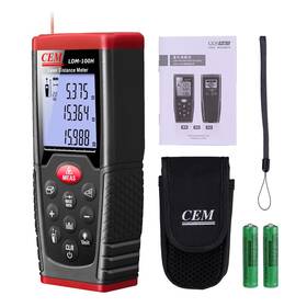 Ldm-100h Cem Laser Distance Measure Red 1