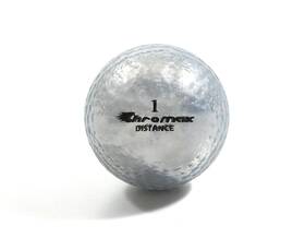 Chromax Bcd006-sil High Visibility Distance Golf Balls 6-pack Silver