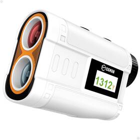 Ct-1200 Cigman 6x Zoom Magnetic Golf Laser Rangefinder With Slope 1314 Yards Range Flag/pin Lock