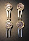 Cl004-nukunuku Team Golf Set Of Four Lsu Tigers Divot Tools And