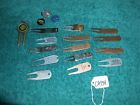 Ca734 Copper Hat 2 Tools 1 Metal Golf Markers Divot Clip Ball Magnetic 15