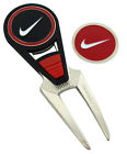 N774258 Cvx - 2 Ball Divot Tool Golf Markers Red Black Nike