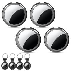 Cyberdot 780745511572 4 Pack Tracker Tags Item Finder Apple Mfi Certified Works With Find My