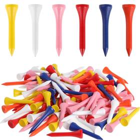 Dy1062 Dajisi 100 Pack Wooden Golf Tees 1 2/3 Inch Multiple Color Strong And Stab