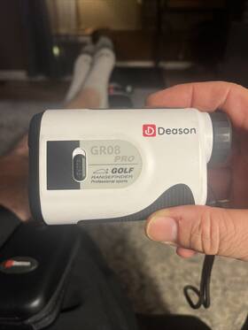 Gr08 Deason Golf Laser Rangefinder With Slope Technology Flag Lock Case