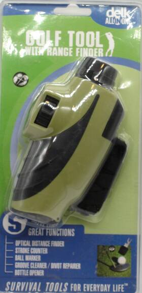 Tn-37209 Delk 800669410420 All In One Golf Tool With Range Finder #tn-37209